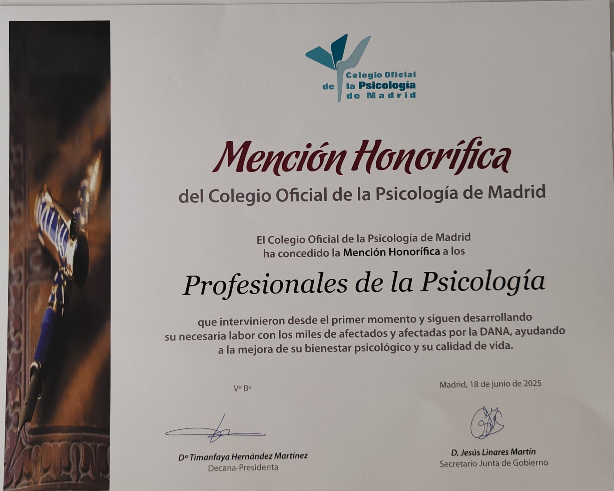 Mención Honorifica